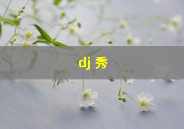 dj 秀